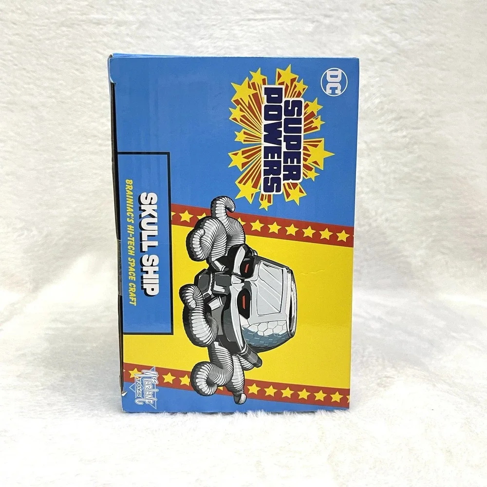NEW McFarlane Toys -‎ DC Super Powers Skull Ship, Brainiac's Hi-Tech Space Craft